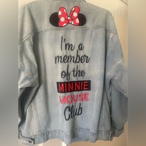 Disney Minnie Mouse Club Jacket 2X